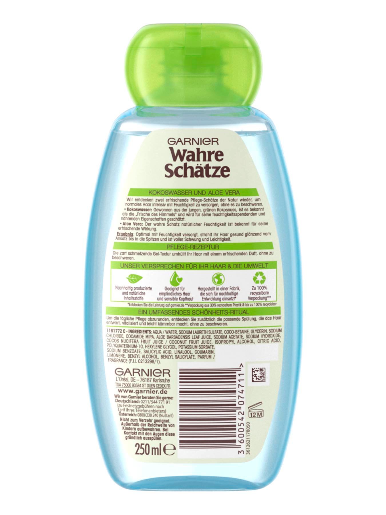 Feuchtigkeits-Shampoo-Wahre-Schaetze-Kokoswasser-Aloe-Vera-250ml-Rueckseite-Garnier-Deutschland-gross